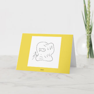 oh no (Greeting Card) Card