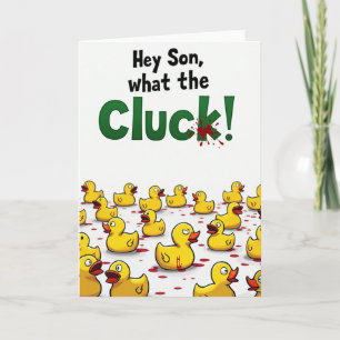 Oh No What Happened Card