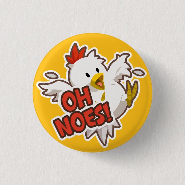 Oh Noes! Button (Front)