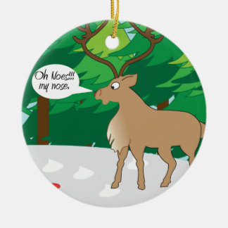 oh noes my nose ornament