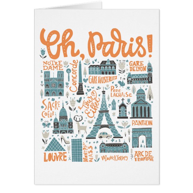 Oh, Paris! | Town Typography (Front)