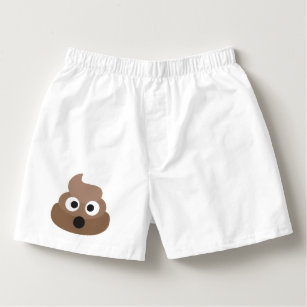 Oh Poo Emoji Boxers
