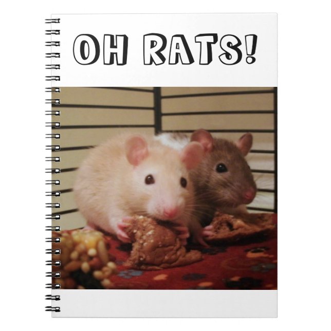 Oh Rats! Notebook (Front)