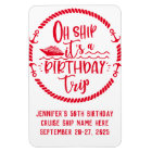 Oh Ship Birthday Trip Cruise Door