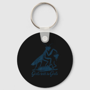 Oh Sip It's A Girl's Trip Flamingo Vibes  Key Ring