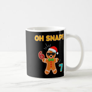 Oh Snap 67 Six Seven Meme Gingerbread Man Funny 67 Coffee Mug