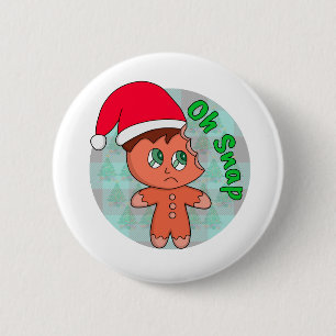 Oh Snap 6 Cm Round Badge