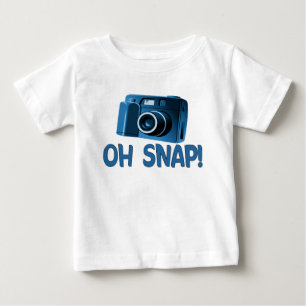 Oh Snap Camera Baby T-Shirt