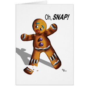 Oh, Snap! Card (white)