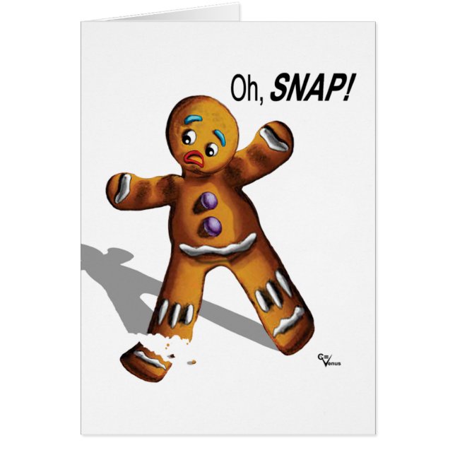 Oh, Snap! Card (white) (Front)