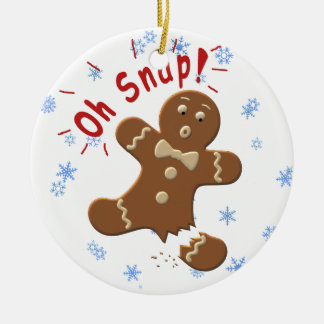 Oh Snap Ceramic Tree Decoration