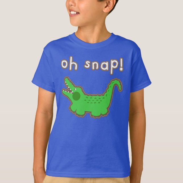 Oh Snap Crocodile T-Shirt (Front)