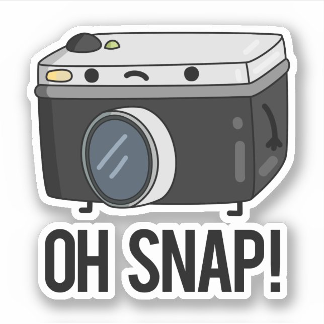 Oh Snap Funny Camera Pun  (Front)