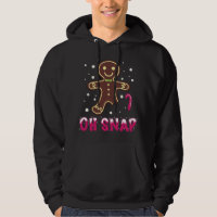 Oh Snap Funny Cute Christmas Gingerbread Man