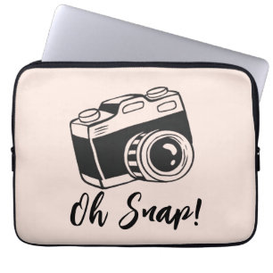 Oh Snap! - Funny & Cute Laptop Sleeve