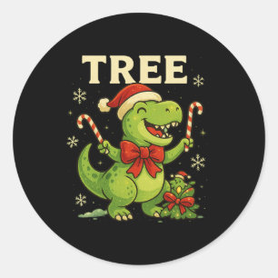 Oh Snap Funny Gingerbread Christmas Kids Design Classic Round Sticker