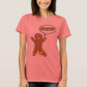 Oh Snap! Funny Gingerbread Man T-Shirt