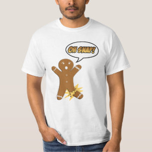 Oh Snap! Funny Gingerbread Man T-Shirt