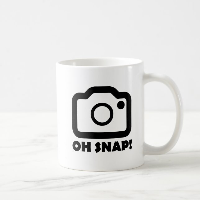 Oh Snap Funny Mug (Right)