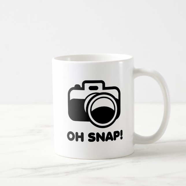 Oh Snap Funny Mug (Right)