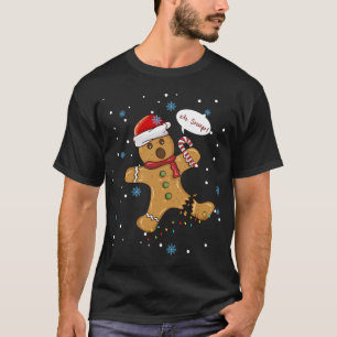 Oh Snap Gingerbread Christmas Cookies Baking Crew  T-Shirt