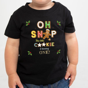 Oh Snap! Gingerbread Cookie Any Age Birthday Baby T-Shirt