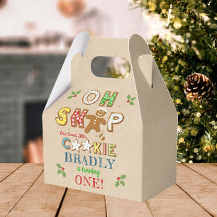 Oh Snap! Gingerbread Cookie Any Age Birthday Favour Box