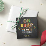 Oh Snap! Gingerbread Cookie Any Age Birthday Favour Tags<br><div class="desc">Celebrate in style with these cute and very trendy birthday party favour tags. This design is easy to personalise with your special event wording and your guests will be thrilled when they see these fabulous tags. Matching shower items can be found in the collection.</div>