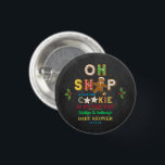 Oh Snap! Gingerbread Cookie Baby Shower 3 Cm Round Badge<br><div class="desc">Celebrate in style with these trendy baby shower buttons. The design is easy to personalise with your own wording and your family and friends will be thrilled when they see these fabulous party buttons.</div>