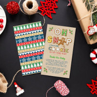 Oh Snap! Gingerbread Cookie Baby Shower Book