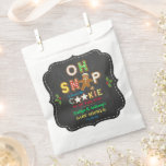 Oh Snap! Gingerbread Cookie Baby Shower Favour Bag<br><div class="desc">Celebrate in style with these cute and very trendy baby shower favour bags. This design is easy to personalise with your special event wording and your guests will be thrilled when they see these fabulous favour bags.</div>