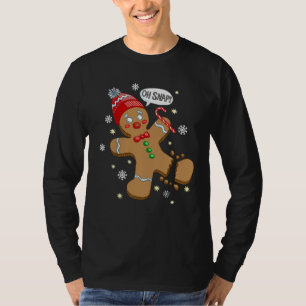 Oh Snap Gingerbread Cookie Man Costume Baking Team T-Shirt