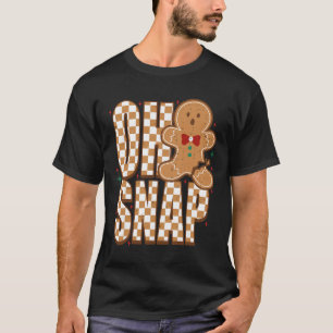 Oh Snap Gingerbread Man Funny Christmas Xmas Men W T-Shirt