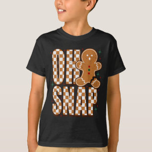 Oh Snap Gingerbread Man Shirt Adult Kids Men Women