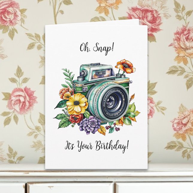 Oh, Snap | It's Your Birthday! Card (Creator Uploaded)