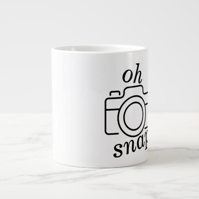 Oh Snap - Jumbo Mug (Front)
