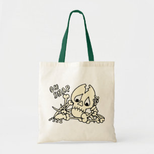 Oh Snap Skeleton Tote Bag