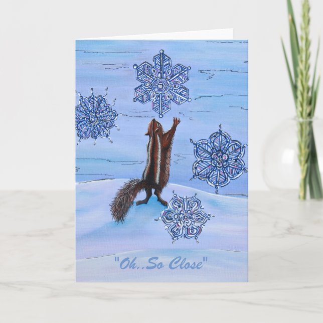 "Oh ...So Close" Greeting Card (Front)