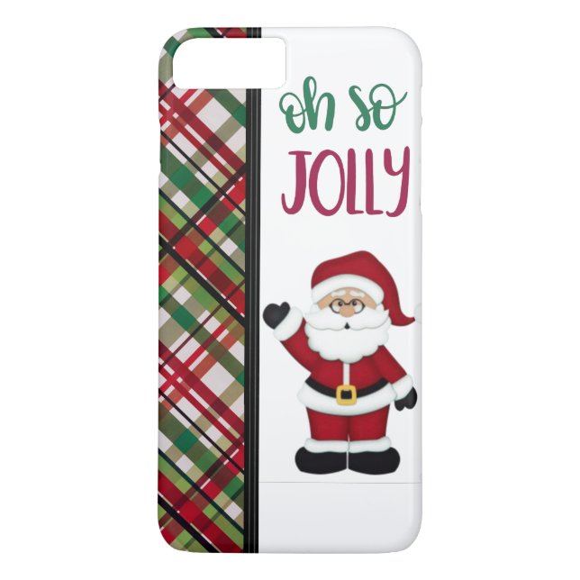 Oh So Jolly Santa Design  Case-Mate iPhone Case (Back)