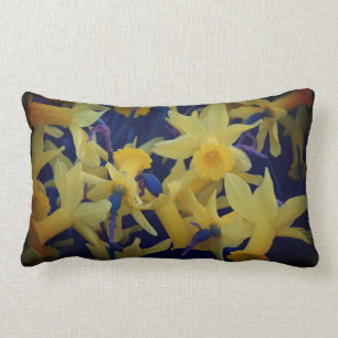 Oh So Many Daffodils Accent Lumbar Pillow