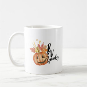 Oh Spooky! Happy Halloween Pumpkin  Coffee Mug