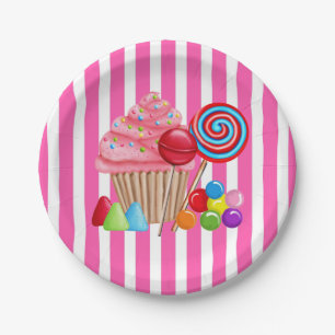Oh sweet Candyland paper Plates