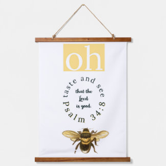 Oh Taste And See | Psalm 34:8 | Christian Tapestry