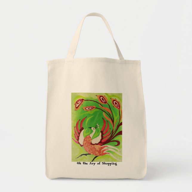 Oh the Joy of Shopping Tote Bag (Front)