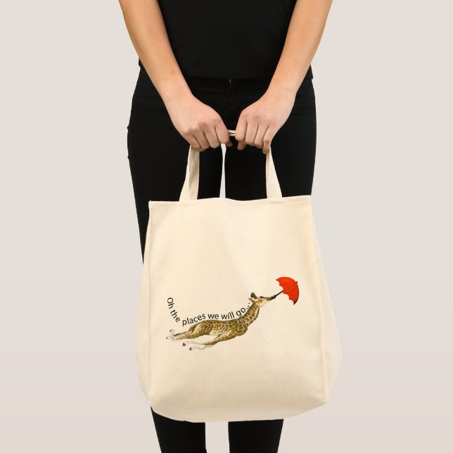Oh the places we will go... Giraffe Bags & Gifts (Front (Product))