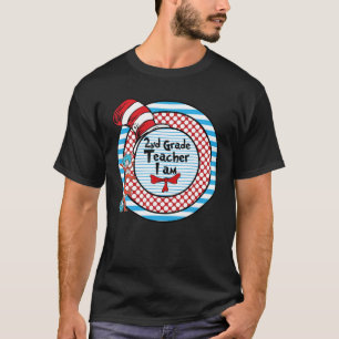 Oh The Places You Will Go Second 2Nd Grade Teacher T-Shirt