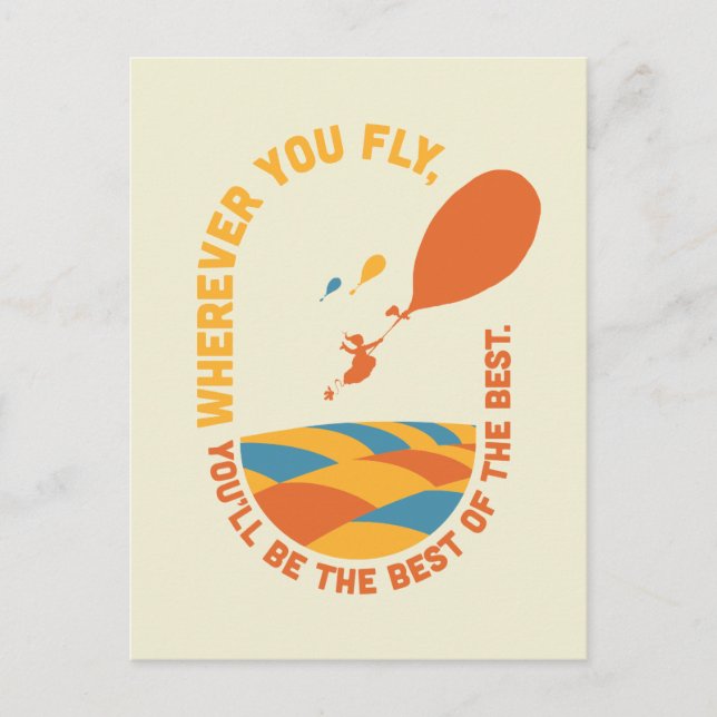 Oh, The Places You'll Go! "Best of the Best" Postcard (Front)