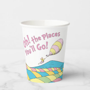 Oh! The Places You'll Go! Girl Birthday Paper Cups