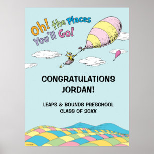 Oh, The Places You'll Go! Graduation Poster