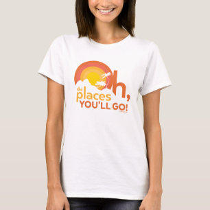 Oh, The Places You'll Go! Landscape Typography T-Shirt